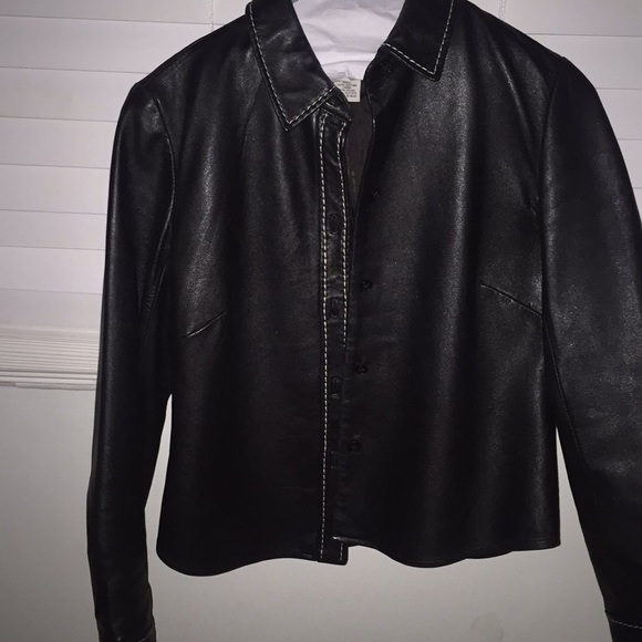LOFT Jackets & Blazers - Loft Petites leather jacket